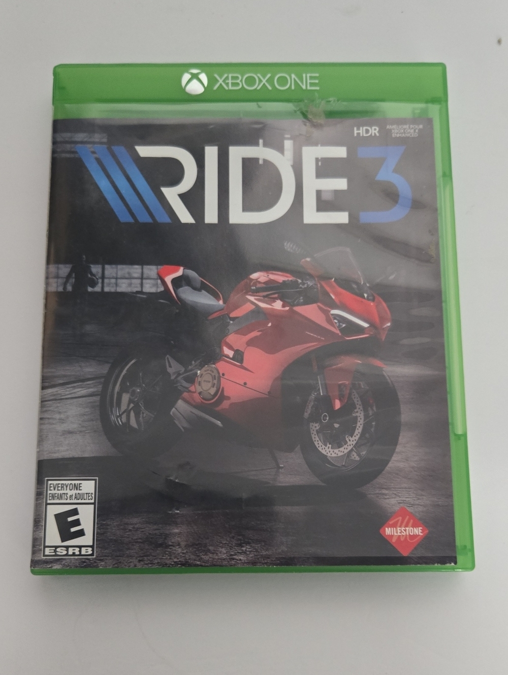 Ride 3 - Red Motorcycle Racing Game